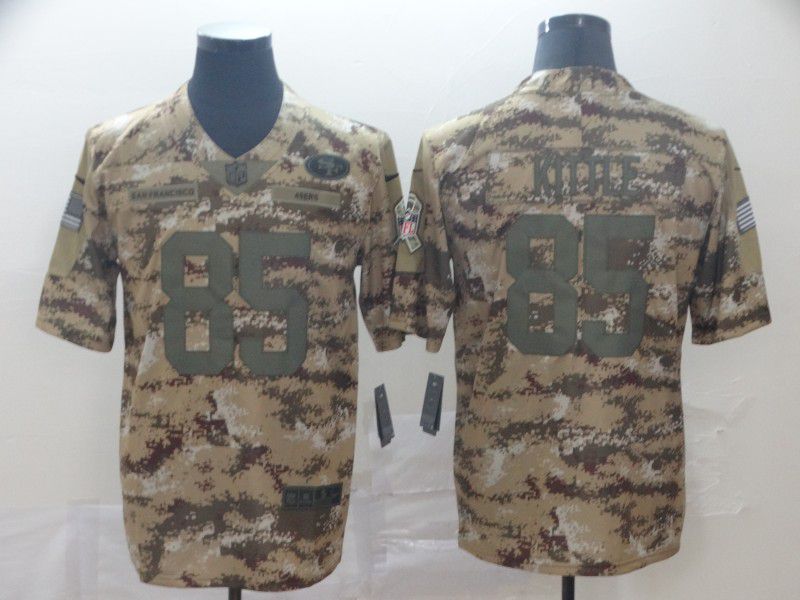 Men San Francisco 49ers #85 Kittle Nike 2019 Camo Limited NFL Jerseys->san francisco 49ers->NFL Jersey